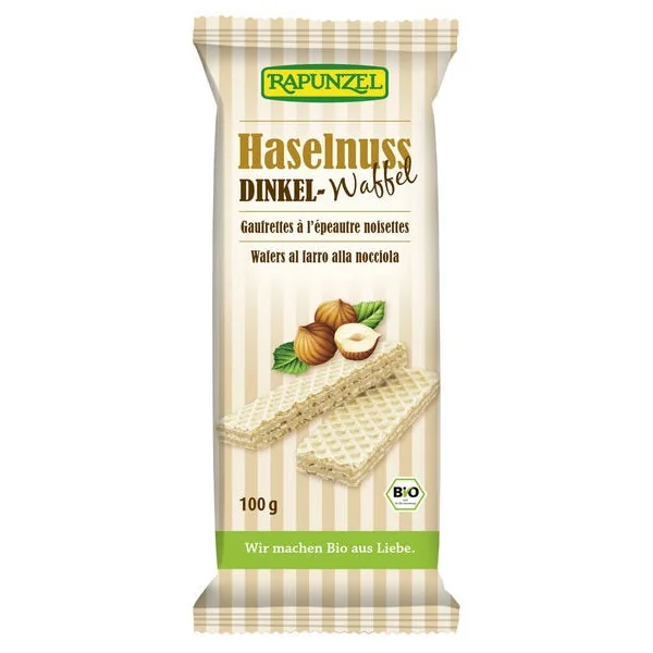 Gaufrette épeautre noisette 100g