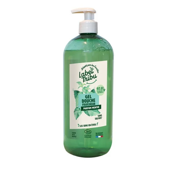 Gel douche fraicheur menthe 1l