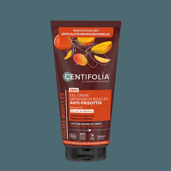 Gel-Crème Définisseur Boucles 2 en 1