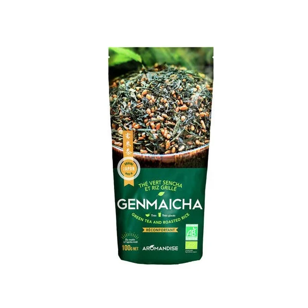 Genmaicha - thé vert sencha et riz grillé 100g
