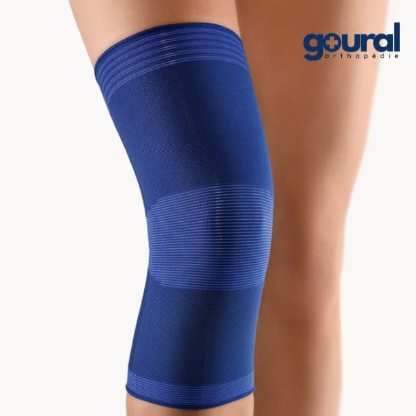 Genouillère de contention couleur double densité
