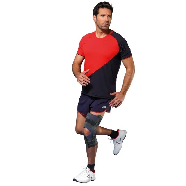 Genouillère ligamentaire articulée Genu Ligaflex modèle ouvert par Thuasne