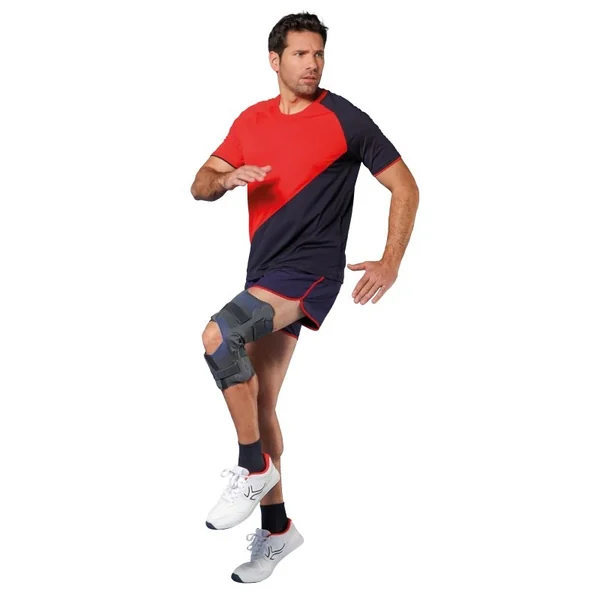 Genouillère ligamentaire articulée Genu Ligaflex modèle ouvert par Thuasne