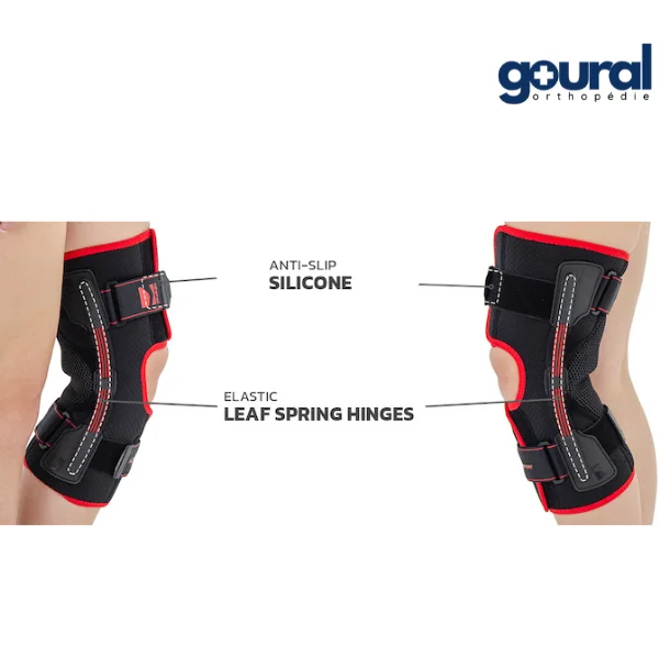 Genouillère ligamentaire FlexSplint Open (ouverture totale)