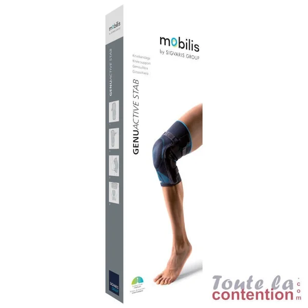 Genouillère Ligamentaire GenuActive Stab Mobilis par Sigvaris