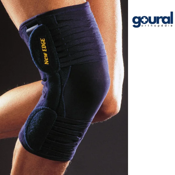 Genouillère ligamentaire réglable évolutive New Edge
