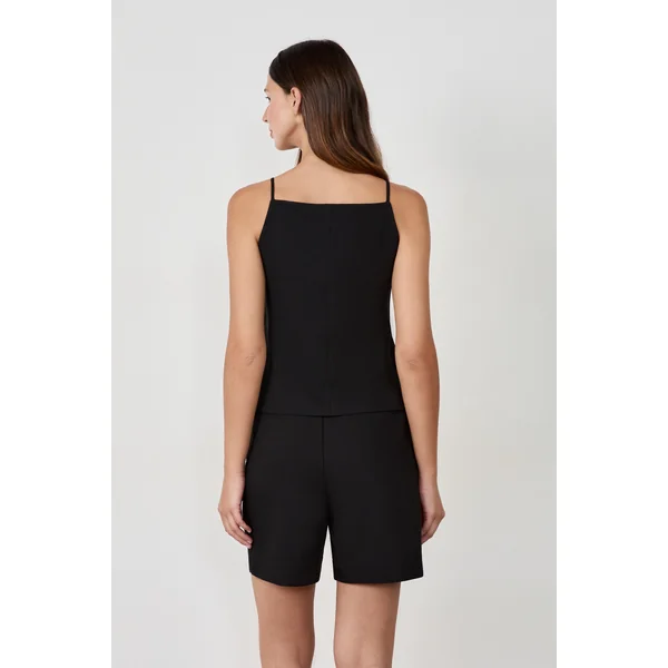 Gilet sans manches à boutons