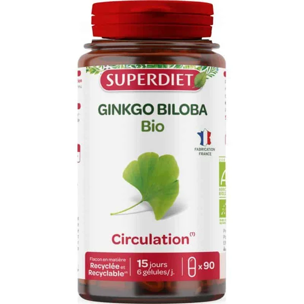Ginkgo biloba bio 90gels