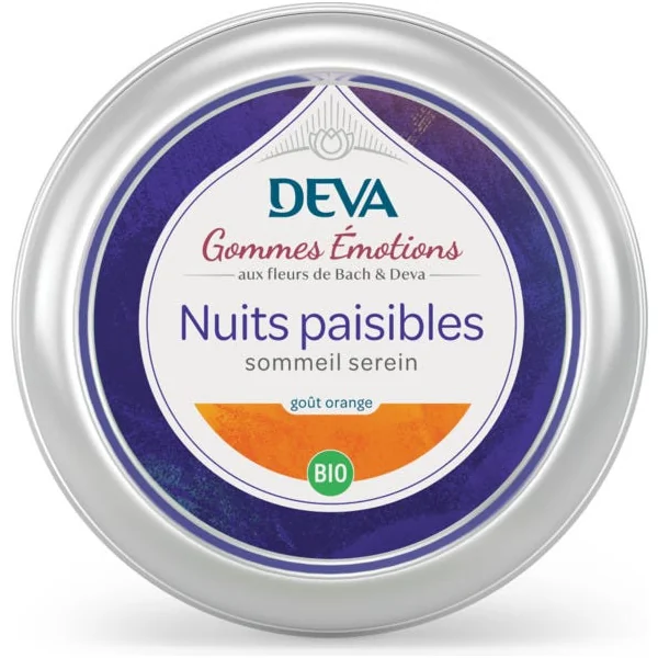Gomme Fleur de Bach Nuit paisible 45g