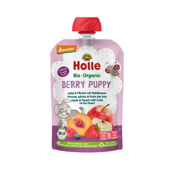 Gourde pomme pêche fruit des bois 100g