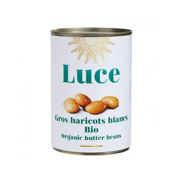 Gros haricots blanc 400g