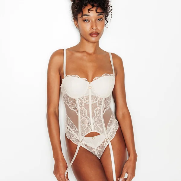 GUEPIERE SOUTIEN-GORGE AMPLIFORME BLANC