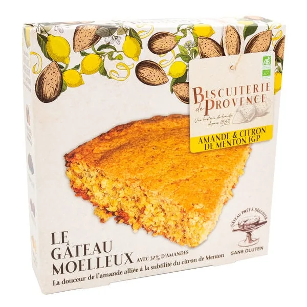 Gâteau amande citron de Menton 225g