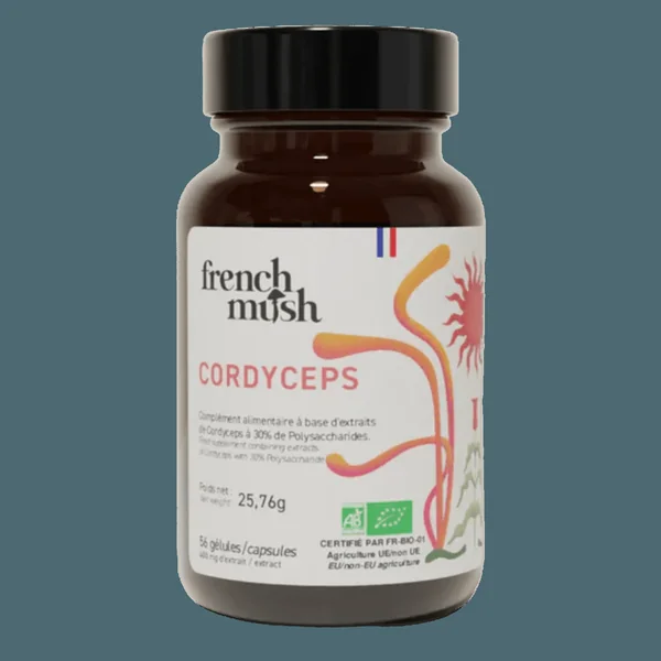 Gélules d'Extrait de Cordyceps — Champignon Adaptogène