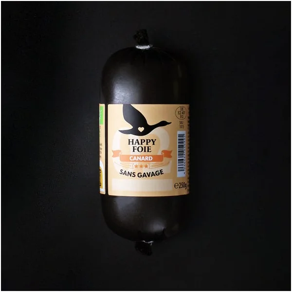 Happy foie de canard sans gavage nature 250g