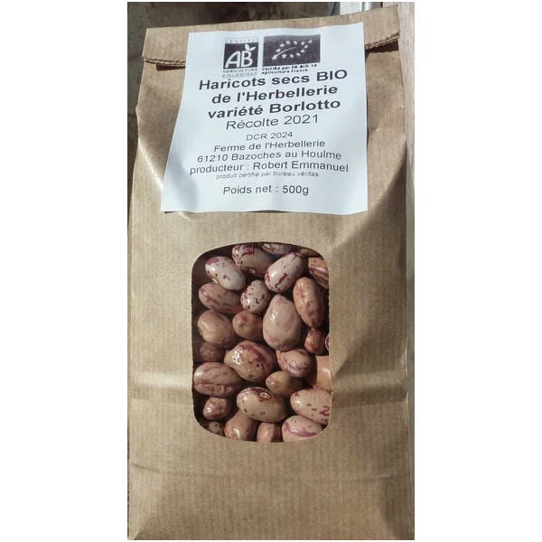 Haricots Borlotto - 500g