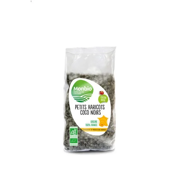 Haricots coco noirs France 500g