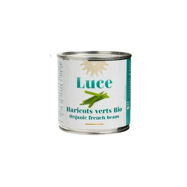 Haricots verts bio Luce 400g