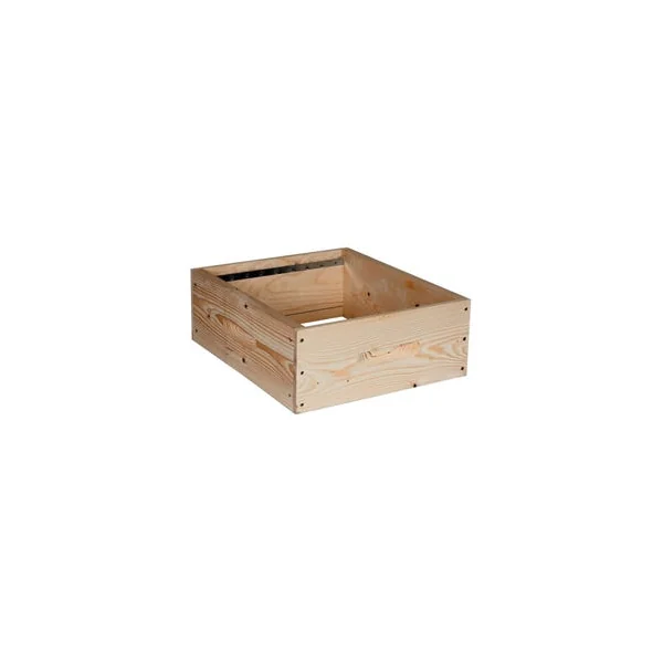 Hausse Pribois 9 cadres bandes lisses pour Dadant 10 cadres