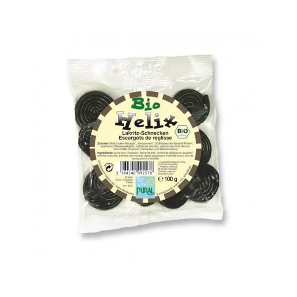 Helix rouleaux de reglisse 100g
