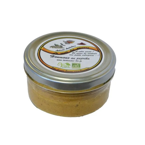 Houmous au paprika