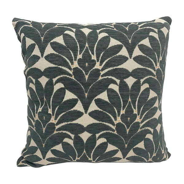Housse de coussin polyester EVASION noire 40x40cm