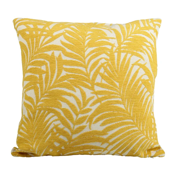 Housse de coussin polyester SAUVAGE JAUNE 40x40cm