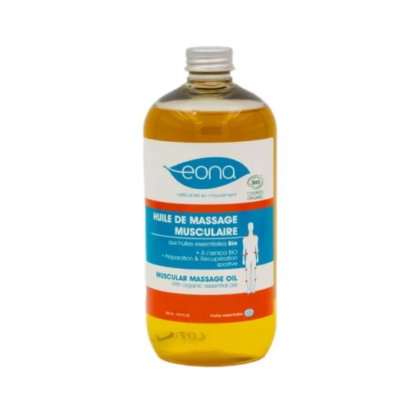 Huile de massage musculaire BIO