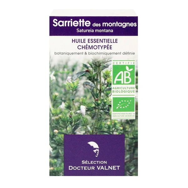 Huile essentielle sarriette montagne bio 5ml