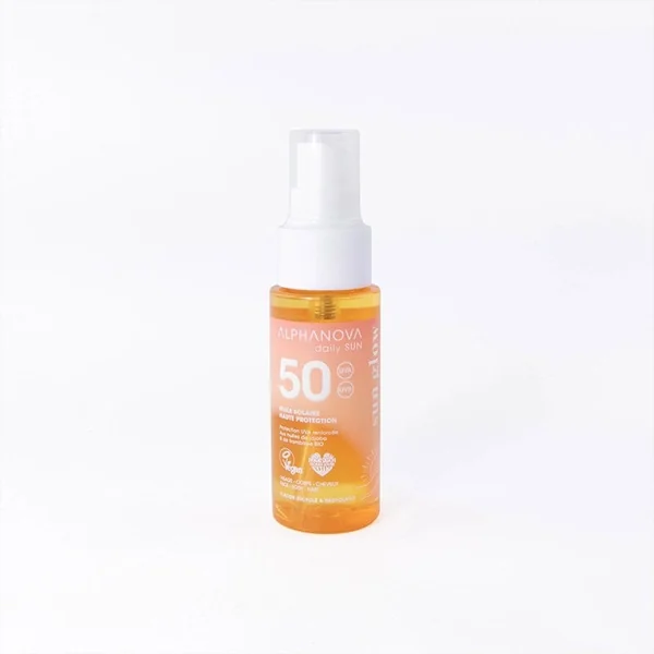 Huile solaire haute protection 50+ 50ml