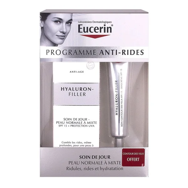 Hyaluron Filler soin de jour SPF15 + UVA peaux mixtes 50ml + contour yeux offert 15ml