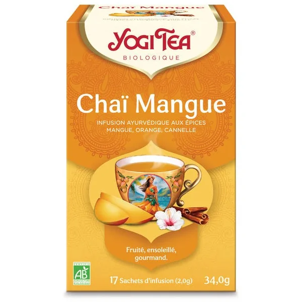 Infusion chaï mangue 17x2g