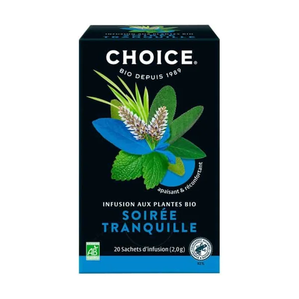 Infusion soiree tranquille 20sachets