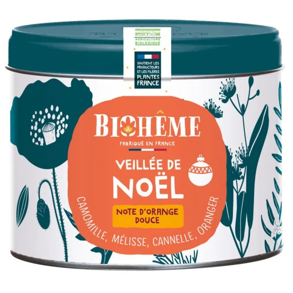 Infusion veillée de Noël boîte métal 40g