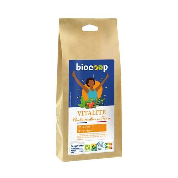 Infusion vitalité Bio Equitable en France 50g