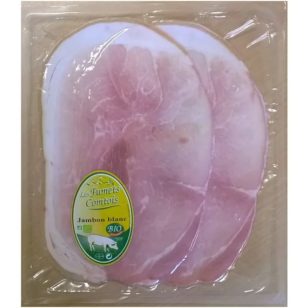Jambon supérieur cuit BIO - 2 tranches