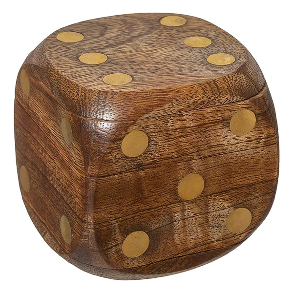 Jeu de dés manguier marron