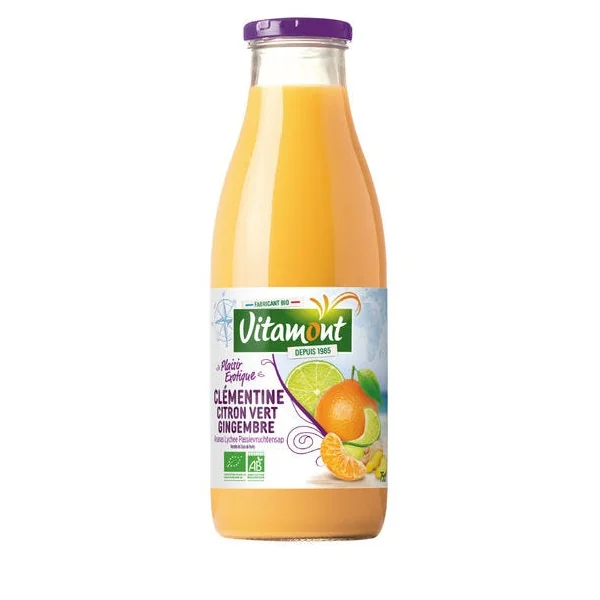 Jus clémentine citron vert gingembre 75cl