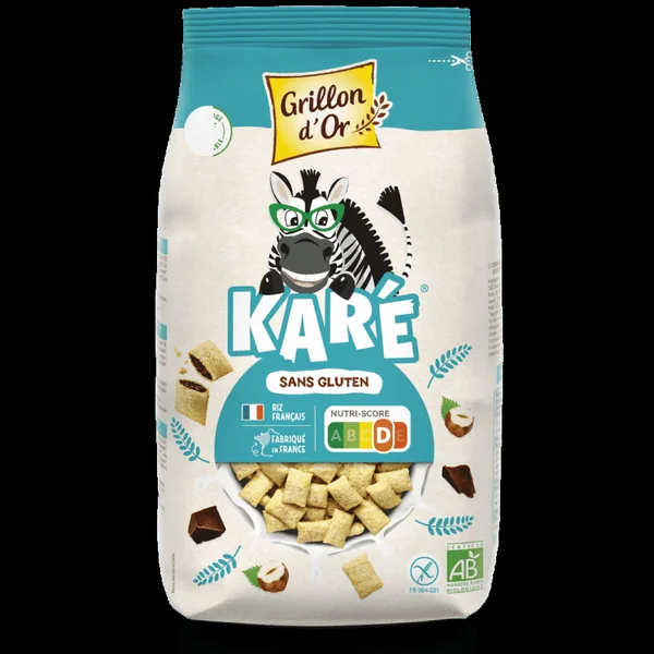 Ka’ré fourré chocolat bio sans gluten – Grillon d’Or