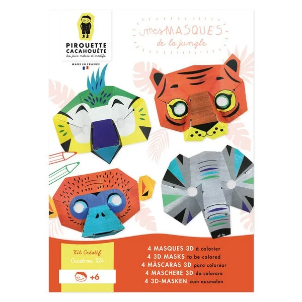 Kit masques de la jungle (4)