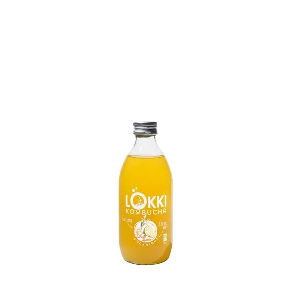 KOMBUCHA CURCUMA ET CITRON VERT