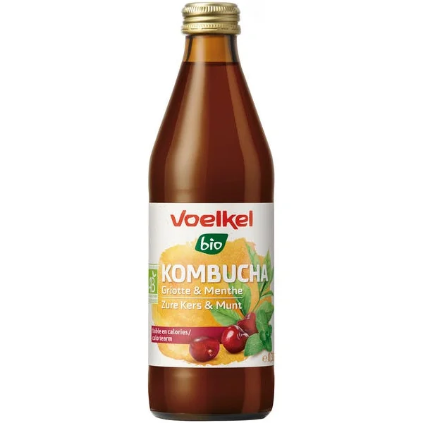 Kombucha griotte menthe 33cl