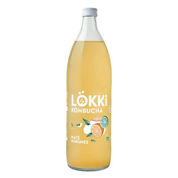 Kombucha maté agrumes 1L