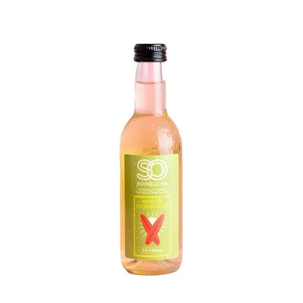 Kombucha menthe citron vert 25cl