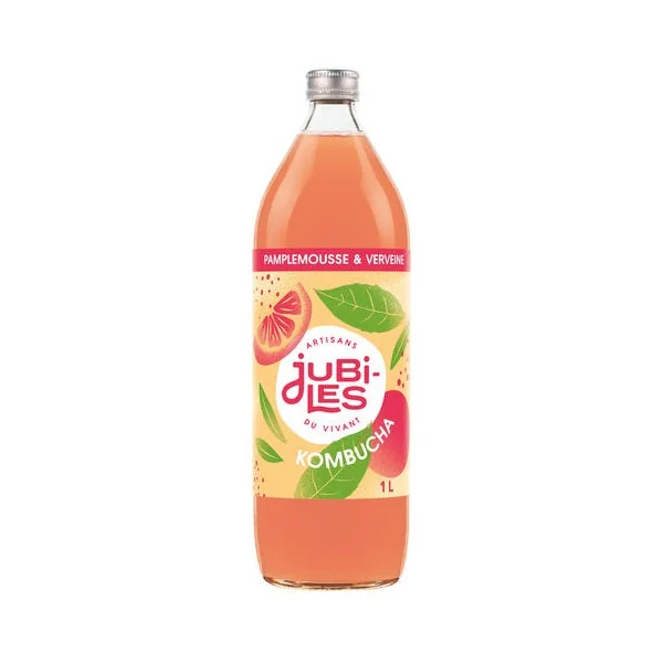 Kombucha pamplemousse verveine 1L