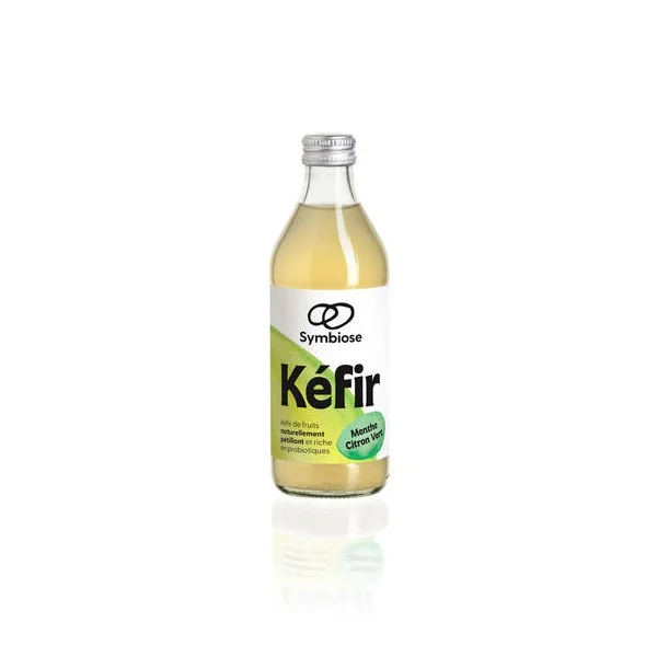 Kéfir de fruits menthe citron vert 33cl