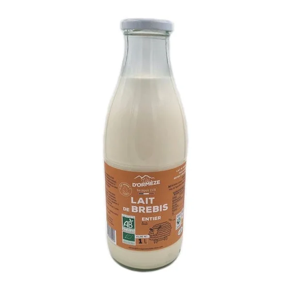 Lait de brebis entier 1L