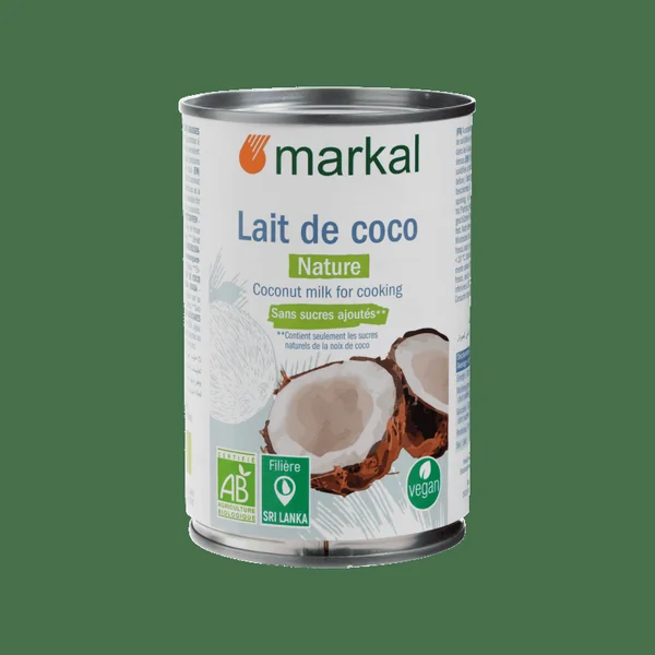 Lait de coco 400ml - Markal