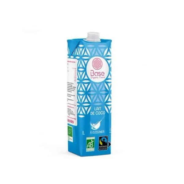 Lait de coco bio 17% Base Organic 1L