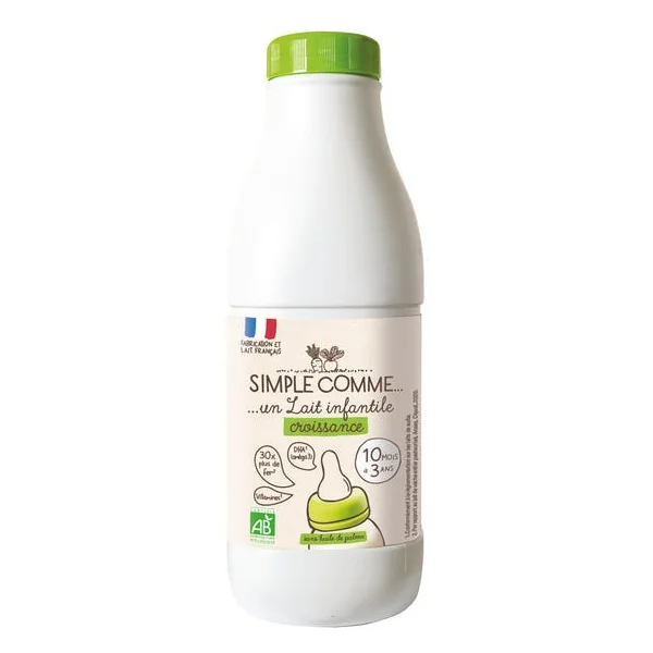 Lait infantile vache croissance 1L